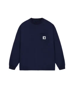 F.C.Real Bristol x Carhartt WIP Pocket Long-Sleeve T-Shirt - Image 3