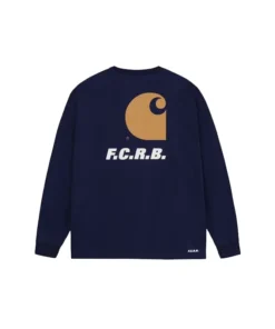 F.C.Real Bristol x Carhartt WIP Pocket Long-Sleeve T-Shirt - Image 4