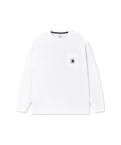 F.C.Real Bristol x Carhartt WIP Pocket Long-Sleeve T-Shirt - Image 5