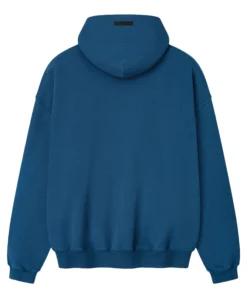 Fear of God x NBA Golden State Warriors 90’s Blue Hoodie - Image 3