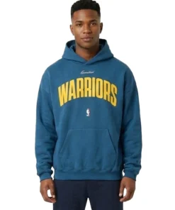 Fear of God x NBA Golden State Warriors 90’s Blue Hoodie