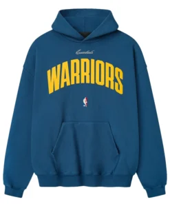 Alternative view of Fear of God x NBA Golden State Warriors 90’s Blue Hoodie