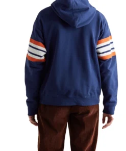 GUCCI Logo Blue Hoodie - Image 3
