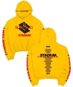 Justin Bieber Coachella Weekend 2 SKYLRK Yellow Hoodie