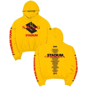Justin Bieber Coachella Weekend 2 SKYLRK Yellow Hoodie
