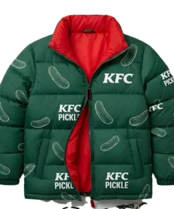 KFC Pickle Puffer Jacket