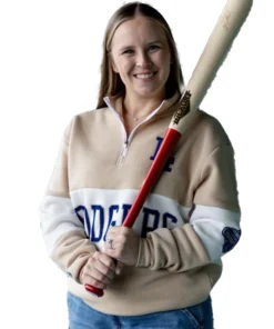 Dodgers Night Quarter Zip Sweatshirt - Image 3