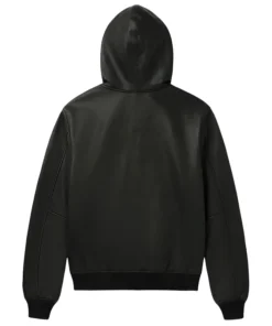 Alternative view of Avirex Script Nappa Leather Hoodie