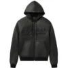 Avirex Script Nappa Leather Hoodie