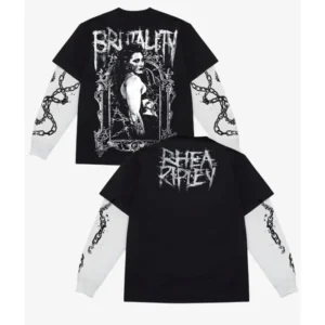 Rhea Ripley Chain Long Sleeve T-Shirt