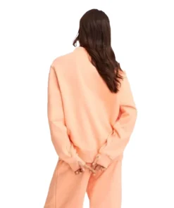 Parke x Target Mockneck Peach Sweatshirt - Image 3