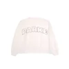 Parke x Target Mockneck White Sweatshirt