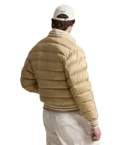 Polo Ralph Lauren The Colden Quilted Letter Jacket - Image 3