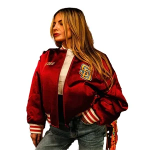 San Diego Padres x Petco Park Satin Jacket