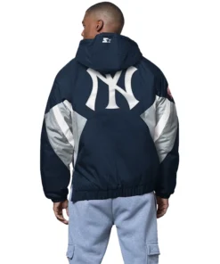 Alternative view of Starter New York Yankees Breakaway Jacket