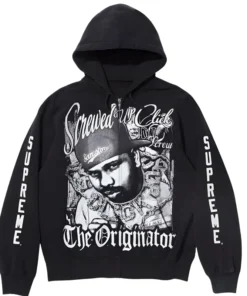 Supreme x DJ Screw SS26 Zip Up Hooded Sweatshirt - Image 3