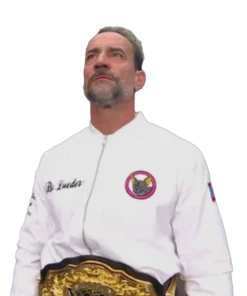CM Punk WrestleMania 42 White Jacket
