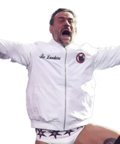 Alternative view of CM Punk WrestleMania 42 White Jacket