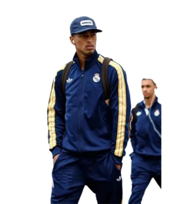 Real Madrid Adidas 2025/26 Track Jacket - Image 3