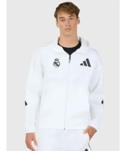 Adidas Real Madrid Z.N.E. Woven Track Jacket