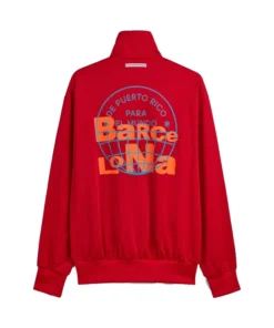 Alternative view of Adidas x Bad Bunny Madrid Firebird Track Jacket