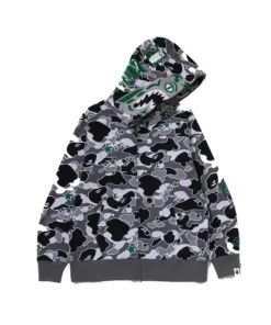 Alternative view of BAPE x Hidden STA Camo Tiger Hoodie