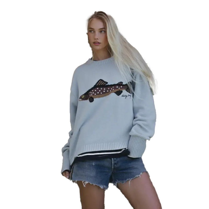 Dairy Boy Fish Sweater
