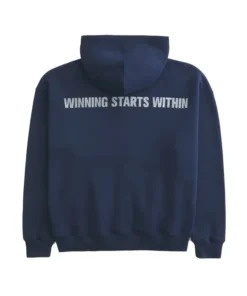 Alternative view of Hollister x Kappa Boxy Zip-Up Logo Graphic Hoodie