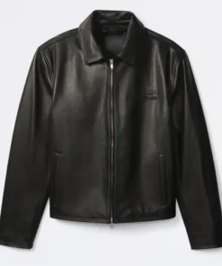 Jungkook Calvin Klein Leather Jacket - Image 3