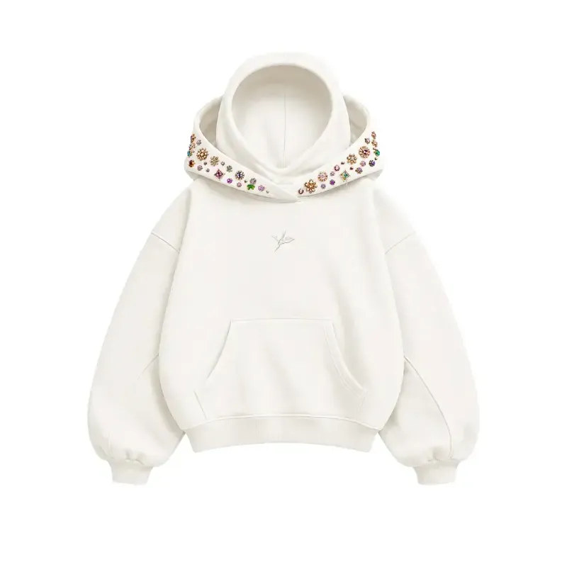 Kavarex White Hoodie 2026