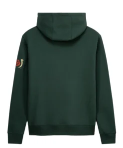 Alternative view of Kentucky Derby Hunter Tri-Blend Green Hoodie