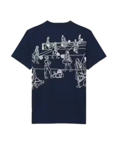 Alternative view of Lacoste Ultra Dry Printed Tennis T-Shirt
