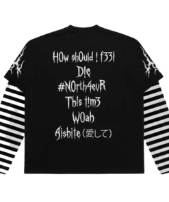 Alternative view of N0rth4evr Layered Longsleeve Shirt