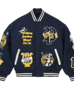 Palace Skateboards Wolfgang Varsity Jacket Navy