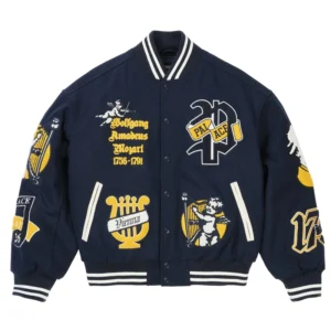 Palace Skateboards Wolfgang Varsity Jacket Navy