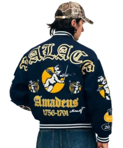 Palace Wolfgang Varsity Jacket - Image 3