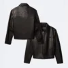 Jungkook Calvin Klein Leather Jacket