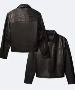 Jungkook Calvin Klein Leather Jacket