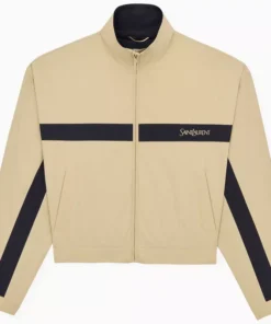 Saint Laurent Stand-Collar Jacket