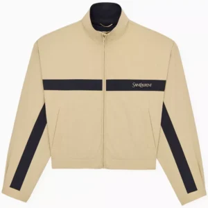 Saint Laurent Stand-Collar Jacket