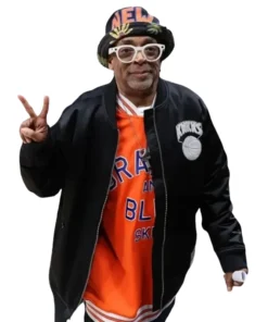 Spike Lee Knicks Black Jacket