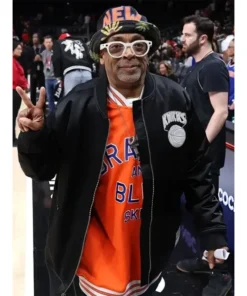 Alternative view of Spike Lee Knicks Black Jacket