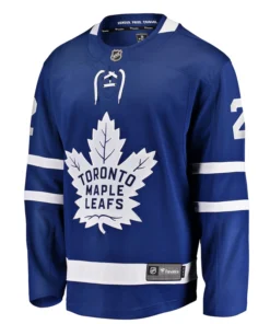 Alternative view of Toronto Maple Leafs Simon Blue Player Jersey