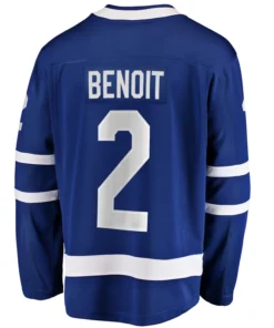 Toronto Maple Leafs Simon Blue Player Jersey - Image 3
