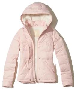 Alternative view of Women Hollister Pink Puffer Jacket