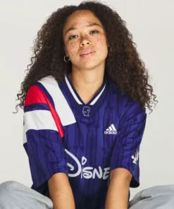 ADIDAS BRAIN DEAD DISNEY SOCCER BLUE JERSEY - Image 4