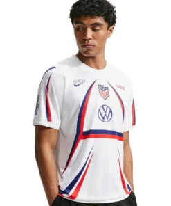 Virgil Abloh Archive x Nike USA Pre-Match T-shirt - Image 5
