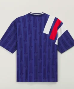 Alternative view of ADIDAS BRAIN DEAD DISNEY SOCCER BLUE JERSEY