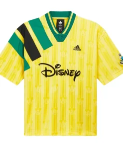 ADIDAS BRAIN DEAD DISNEY SOCCER YELLOW JERSEY