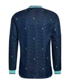Alternative view of Adidas 2026 Germany Authentic Away Long-Sleeve Soccer Jersey